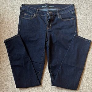 Dark Wash Old Navy Rockstar Jeans - Like New